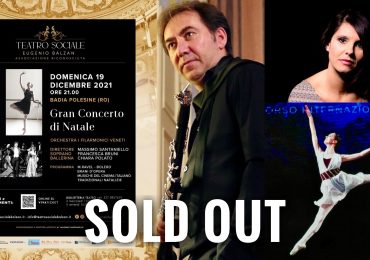 Sold out per i Filarmonici Veneti diretti da Santaniello con la dnaza di Chiara Polato e il canto di Francesca Bruni.
